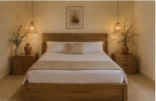 Warm double room